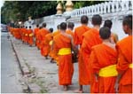 045. The Luang Prabang procession of monks